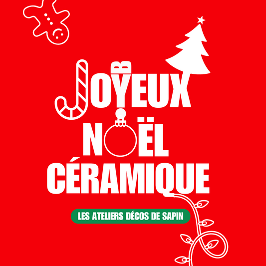 Créez vos décos de Noël  Enfants (6-14 ans) ou Ados & Adultes 1h30