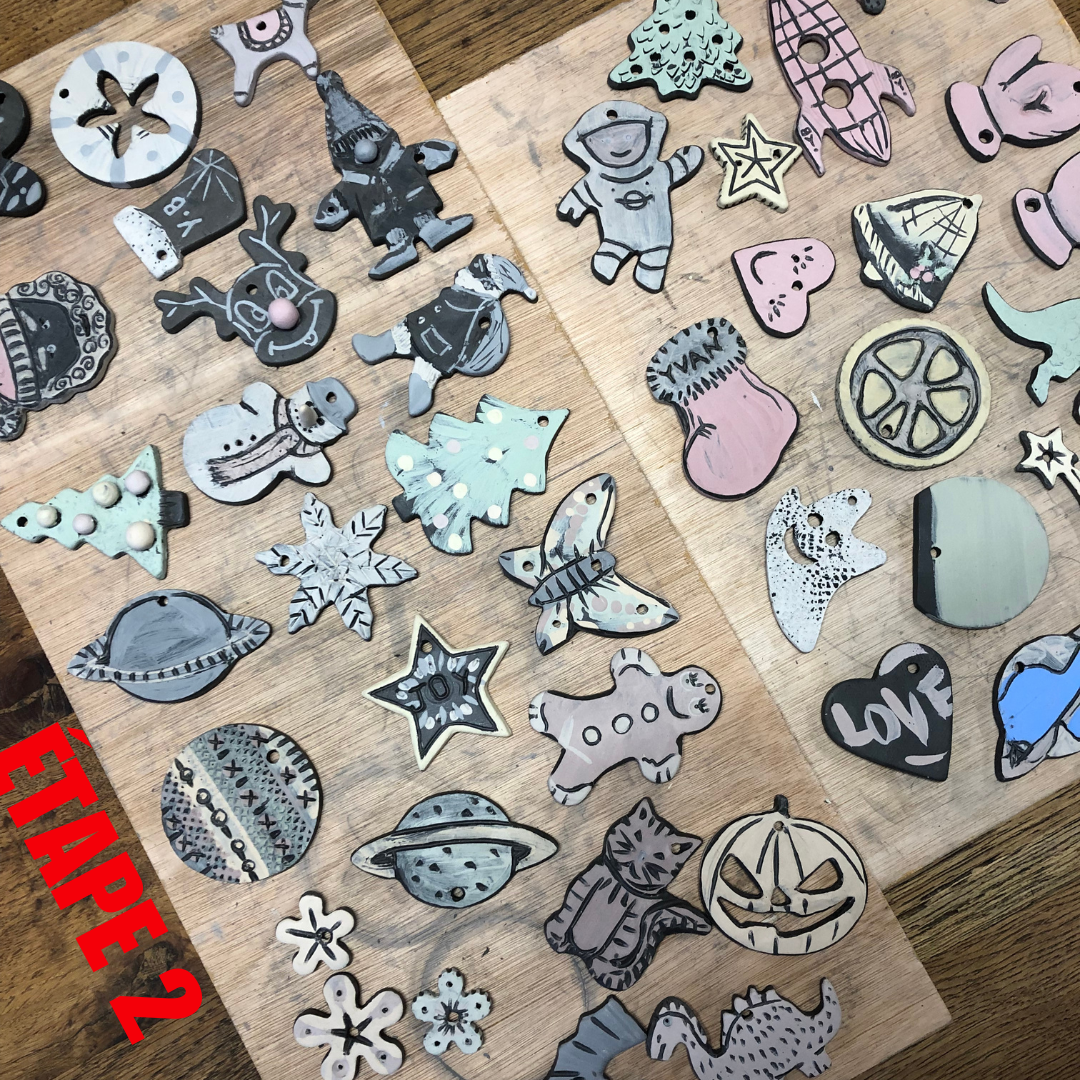 Créez vos décos de Noël  Enfants (6-14 ans) ou Ados & Adultes 1h30